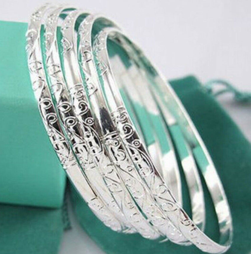 Argento Bracciale romantico per momenti speciali