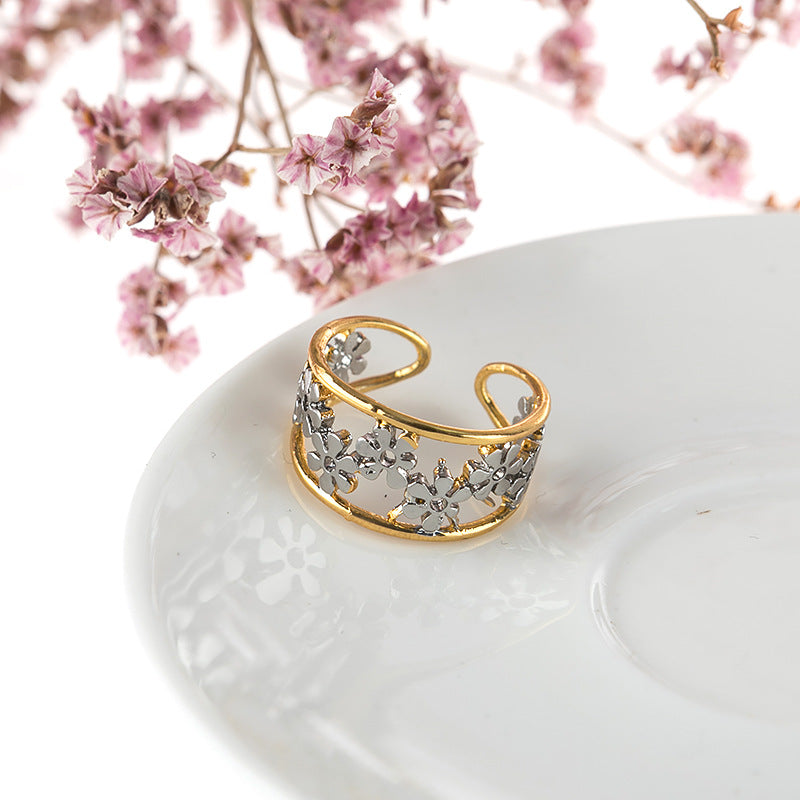 A Must-Have - Oro Anello bellissimo con stile unico