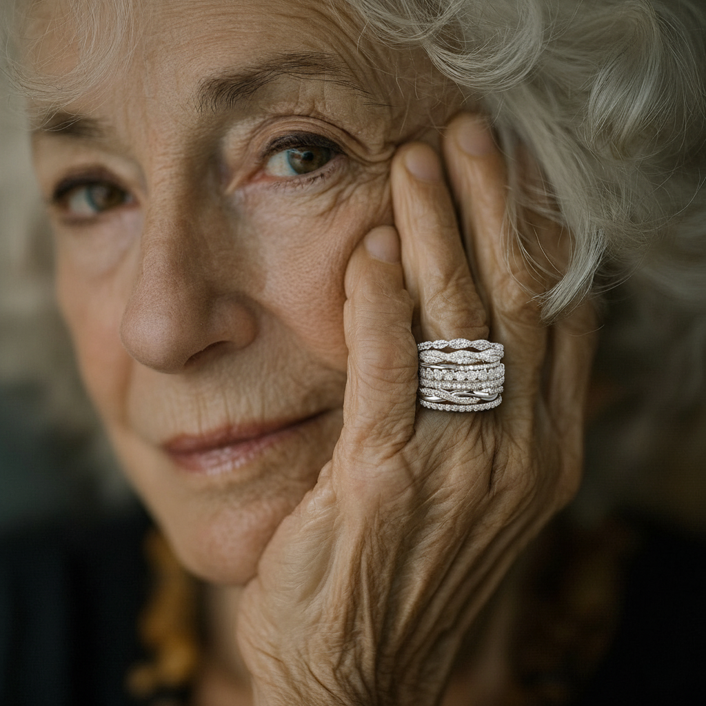 Anello artigianale delicato