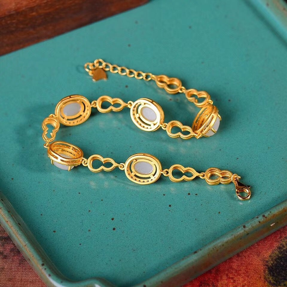 Argento Bracciale vintage fatto a mano