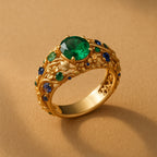 Oro Anello elegante per ogni occasione