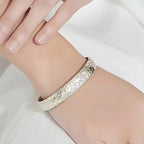 Argento Bracciale bellissimo con stile unico