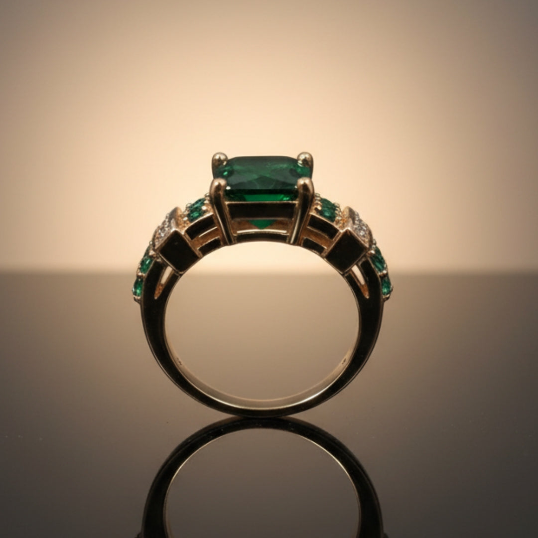 Oro Anello elegante per ogni occasione