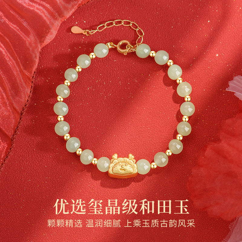 Argento Bracciale vintage fatto a mano