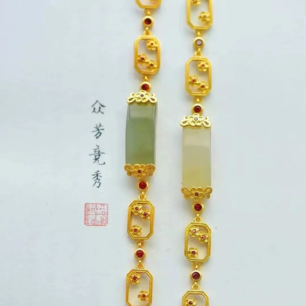 Argento Bracciale bellissimo con stile unico