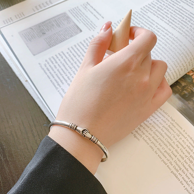 Argento Bracciale elegante per ogni occasione