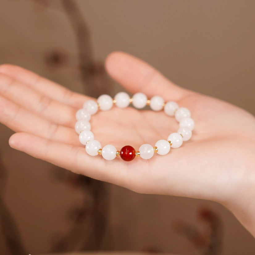 Argento Bracciale artigianale delicato