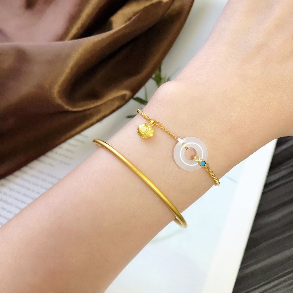 Argento Bracciale stupendo per uso quotidiano