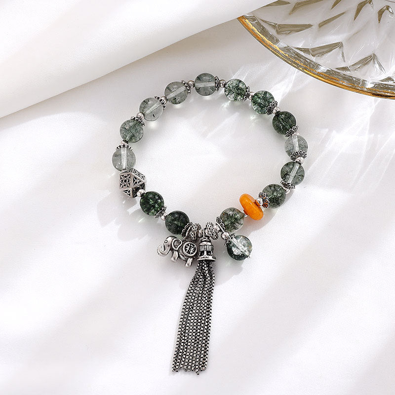 Argento Bracciale artigianale delicato