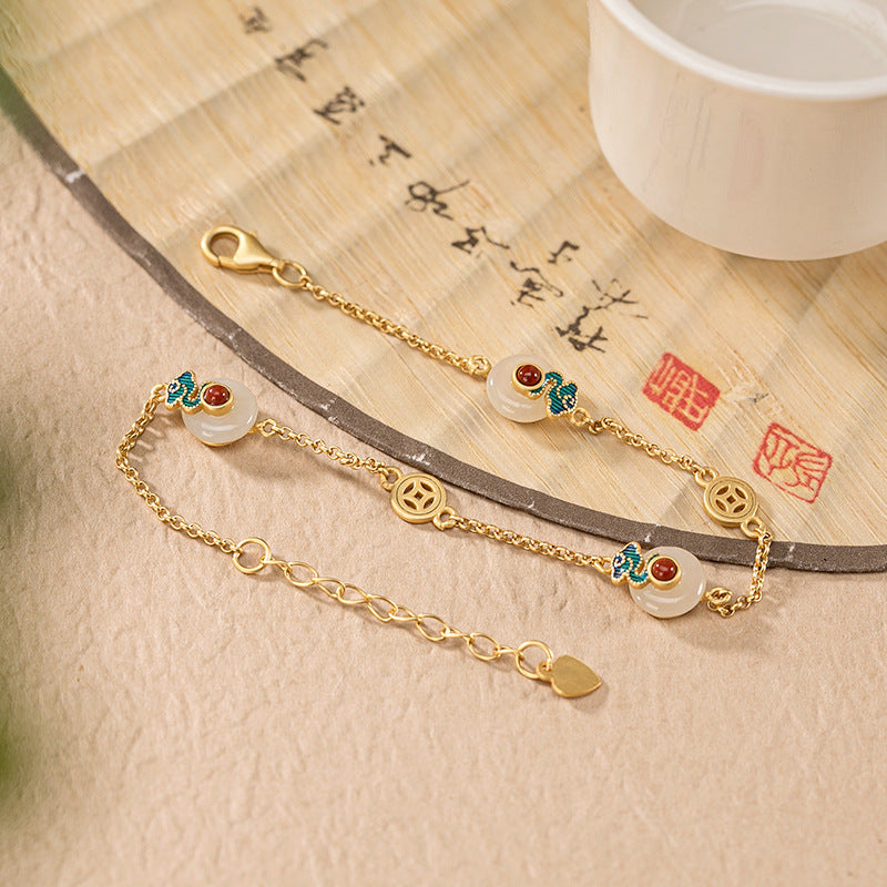 Argento Bracciale romantico per momenti speciali