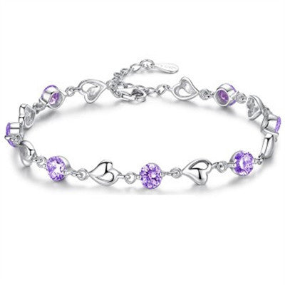 Argento Bracciale artigianale delicato
