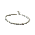 Argento Bracciale bellissimo con stile unico