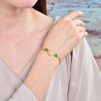 Argento Bracciale bellissimo con stile unico