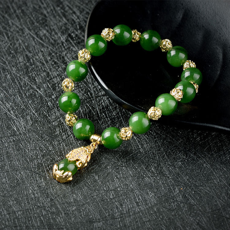 Argento Bracciale artigianale delicato