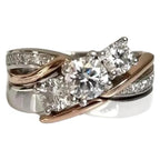 A Must-Have - Oro Anello bellissimo con stile unico