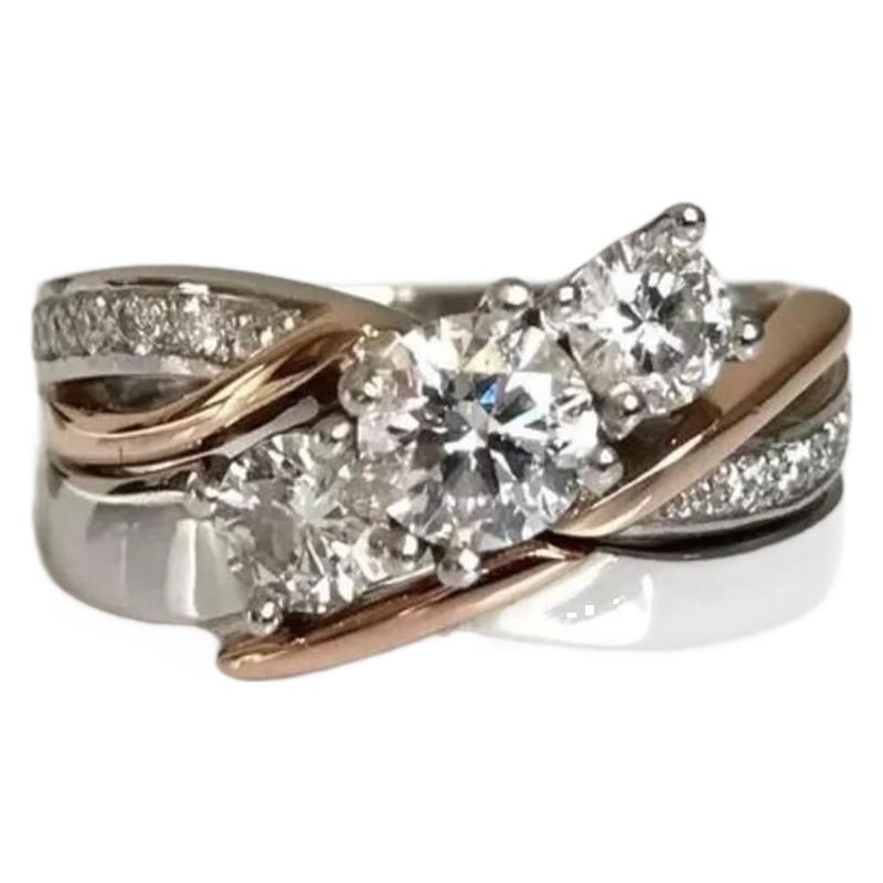 A Must-Have - Oro Anello bellissimo con stile unico