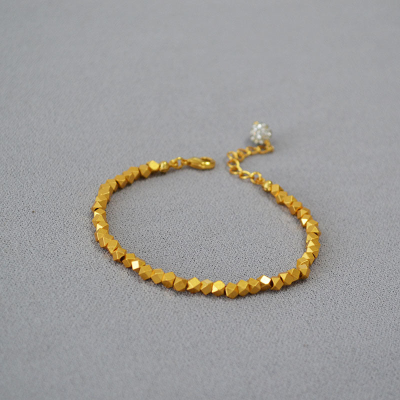 Argento Bracciale bellissimo con stile unico