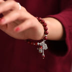 Argento Bracciale artigianale delicato