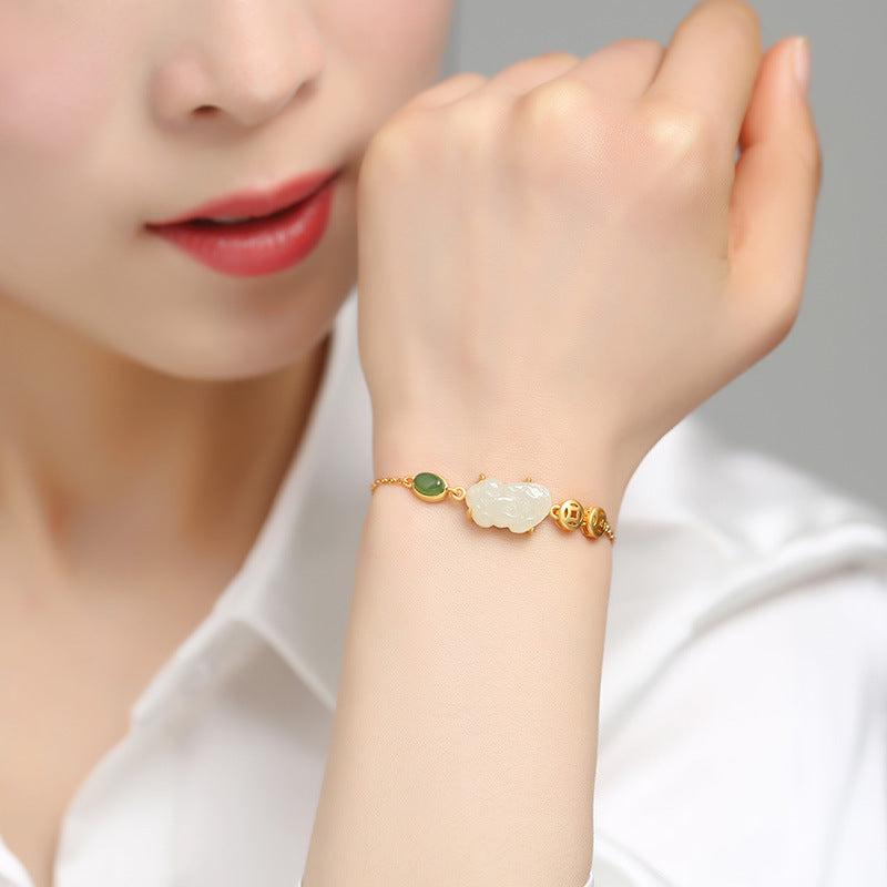 Argento Bracciale romantico per momenti speciali