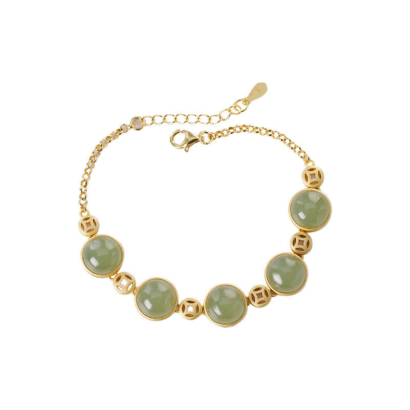 Argento Bracciale bellissimo con stile unico