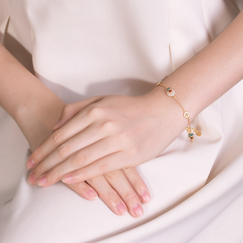 Argento Bracciale romantico per momenti speciali