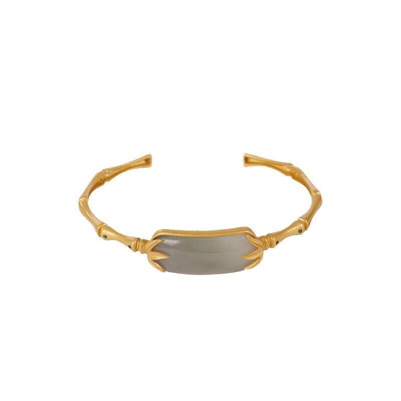 Argento Bracciale artigianale delicato