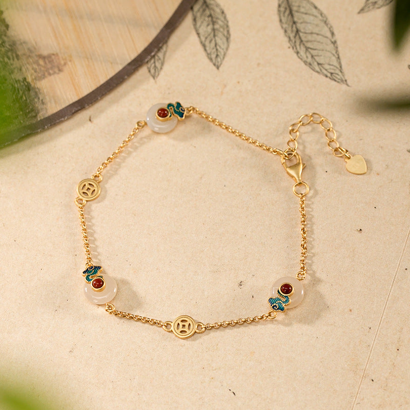 Argento Bracciale romantico per momenti speciali