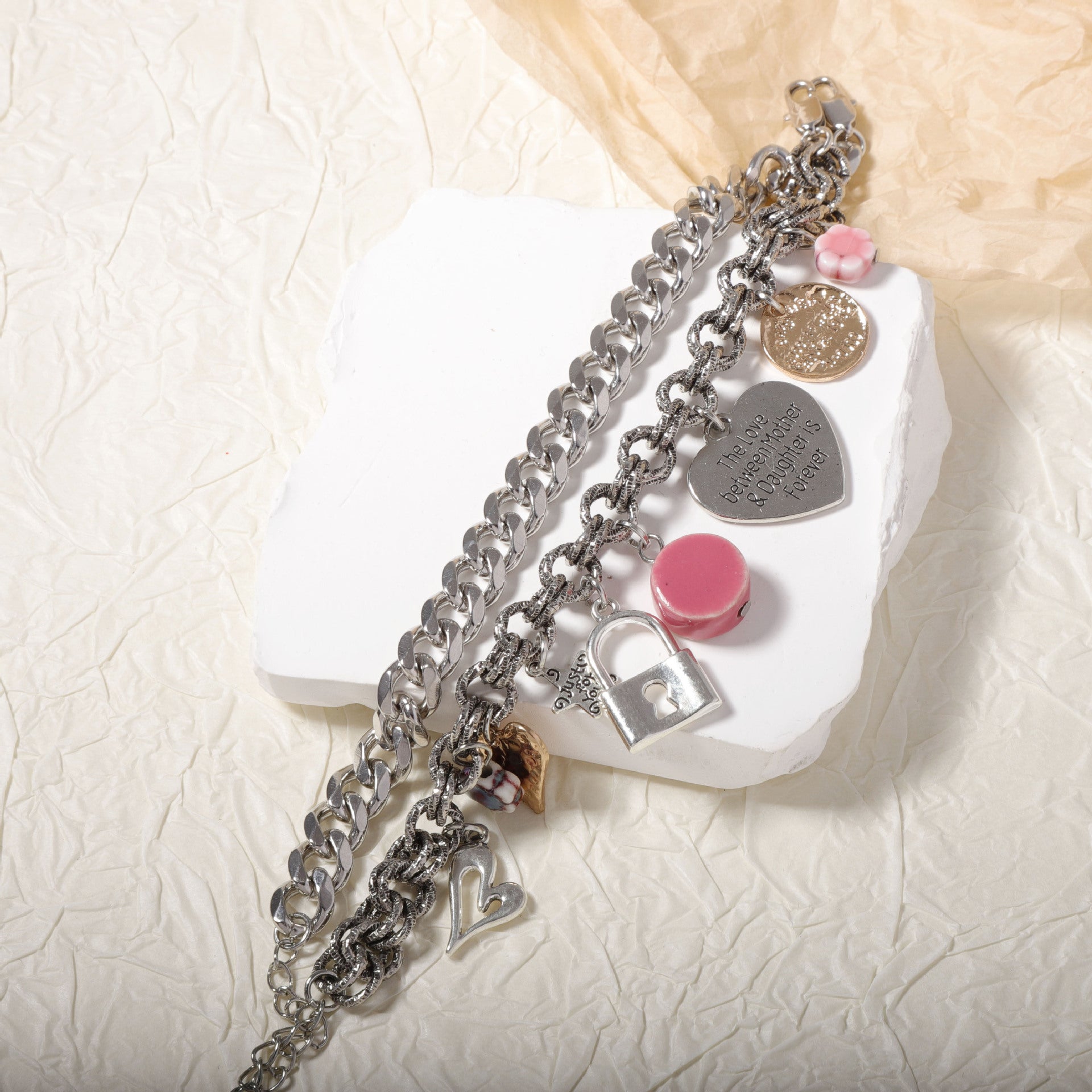 Argento Bracciale classico dal fascino senza tempo