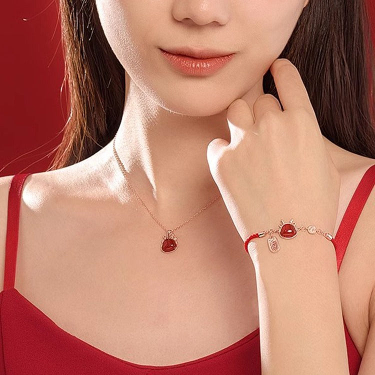 Argento Bracciale romantico per momenti speciali