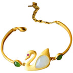 Argento Bracciale artigianale delicato