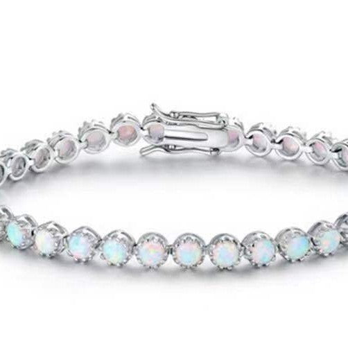 Argento Bracciale artigianale delicato