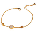 Argento Bracciale artigianale delicato