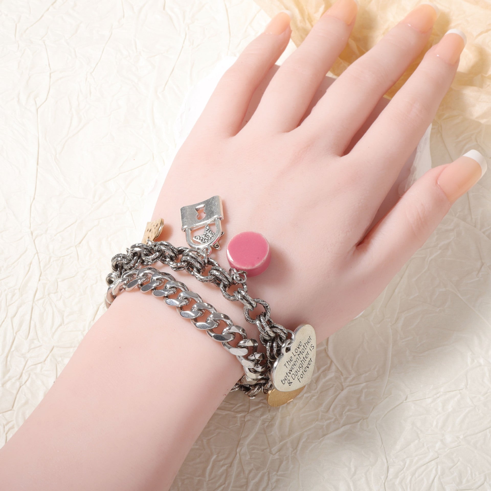 Argento Bracciale classico dal fascino senza tempo