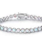 Argento Bracciale bellissimo con stile unico