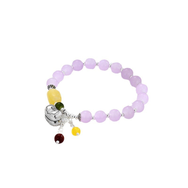 Argento Bracciale bellissimo con stile unico