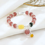 Argento Bracciale bellissimo con stile unico