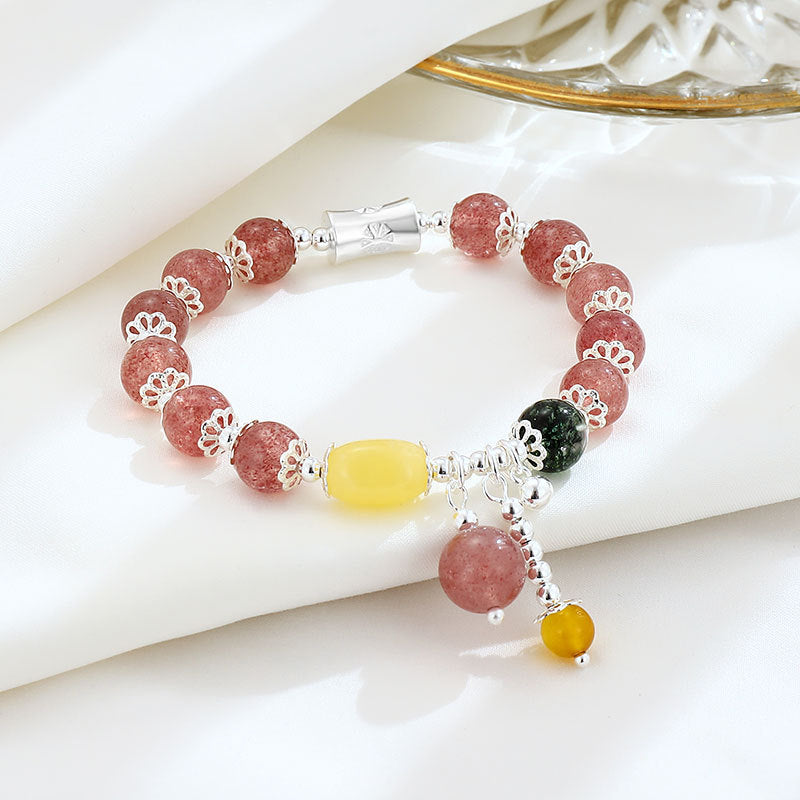 Argento Bracciale bellissimo con stile unico