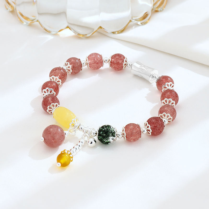 Argento Bracciale bellissimo con stile unico