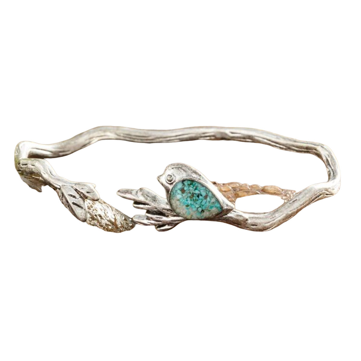 Argento Bracciale artigianale delicato