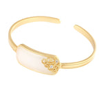 Argento Bracciale artigianale delicato