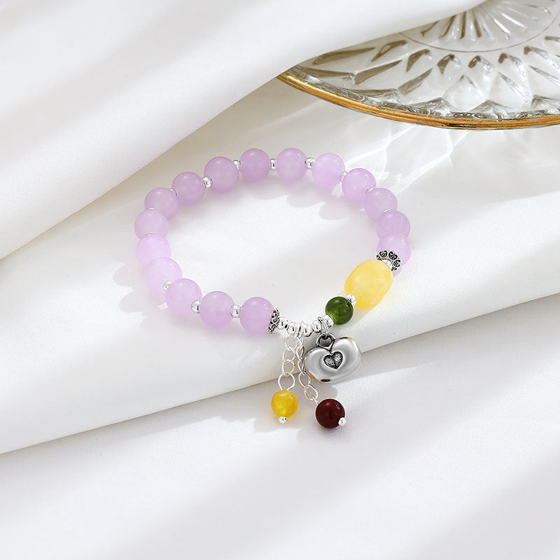 Argento Bracciale bellissimo con stile unico