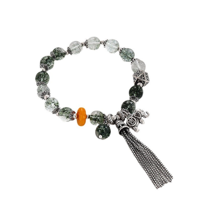 Argento Bracciale artigianale delicato