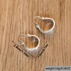 Argento Orecchino affascinante per ogni occasione