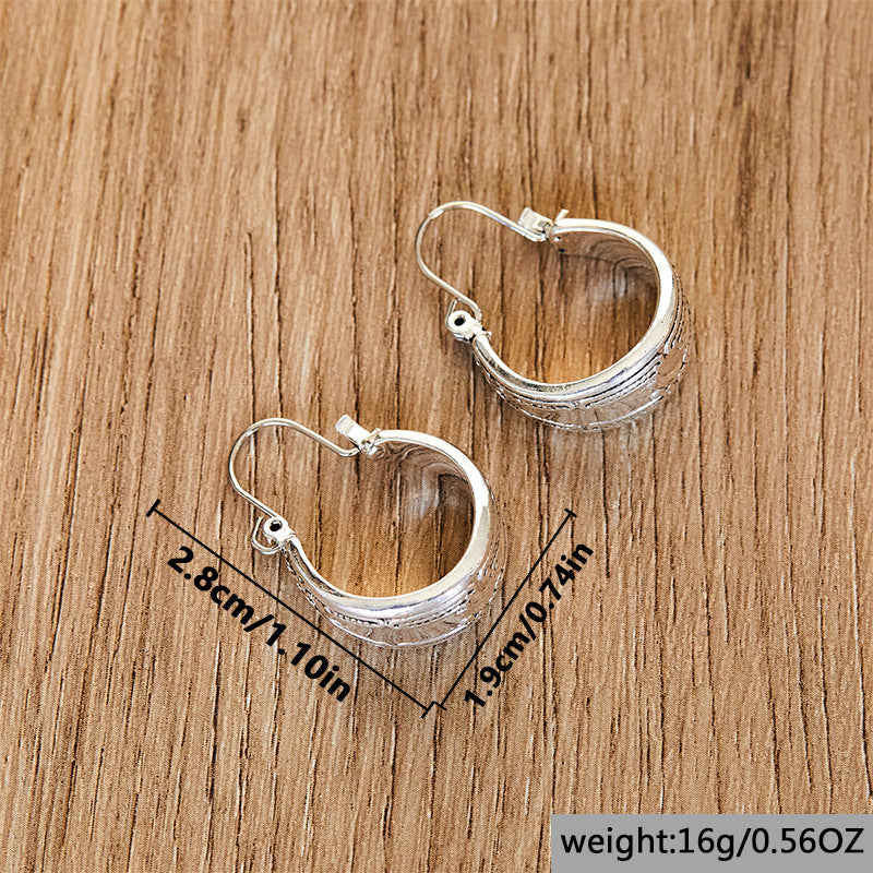 Argento Orecchino affascinante per ogni occasione