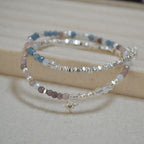 Argento Bracciale bellissimo con stile unico