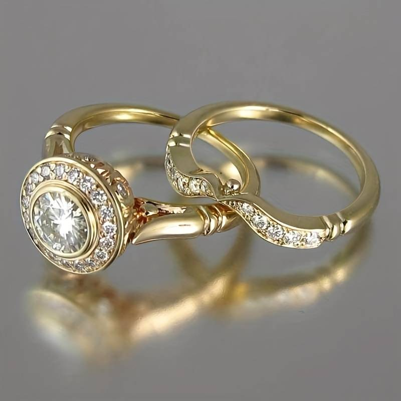 Oro Anello romantico per momenti speciali