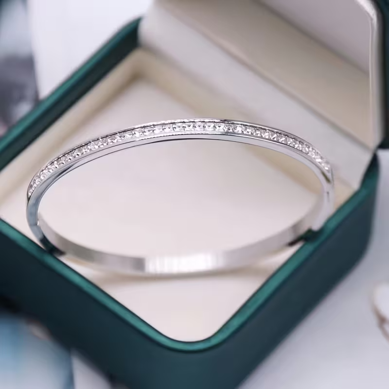Argento Bracciale classico dal fascino senza tempo