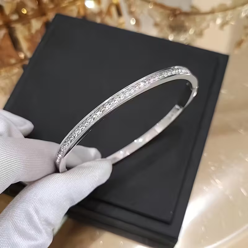 Argento Bracciale classico dal fascino senza tempo